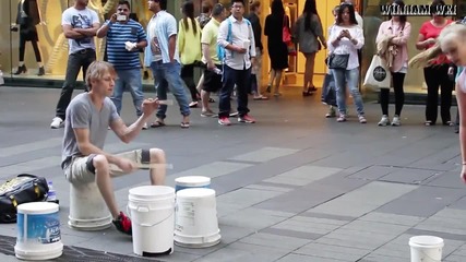 талантлив уличен музикант