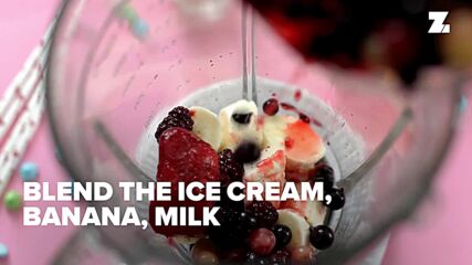 Craving something sweet? Make a 'Sugar Bomb' milkshake!