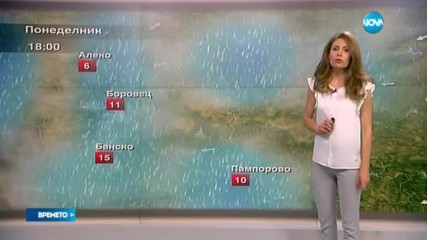 Прогноза за времето (15.05.2017 - обедна)