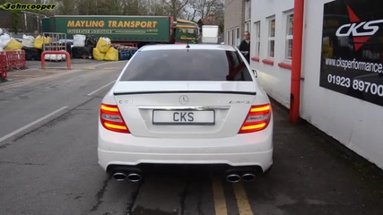 Mercedes C63 Amg Cks Performance exhaust