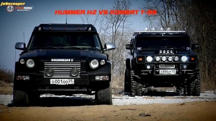 Hummer H2 vs руския Комбат T98