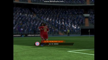 Гол на Марио Гомес na Fifa 11 Online
