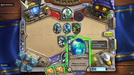 Hearthstone Go0d Gam3 Mage Vs Druid and Victory for D