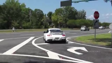 Porsche Gt2 Rs Hard Acceleration