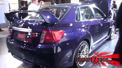 2011 Subaru Sti @ New York Auto show