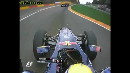 Webber vs Alonso - Belgium Gp 2011 - Spa Francorchamps