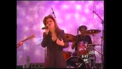 Kelly Clarkson The Trouble With Love Is Live Good Morning America November 7, 2003 