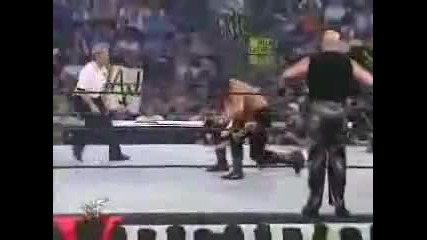 Wwf Invasion 2001 The Big Show and Billy Gunn and Albert vs Shawn Stasiak and Chris Kanyon 