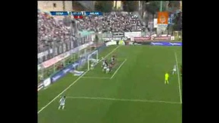 Сиена 0:2 Милан Филипо Индзаги