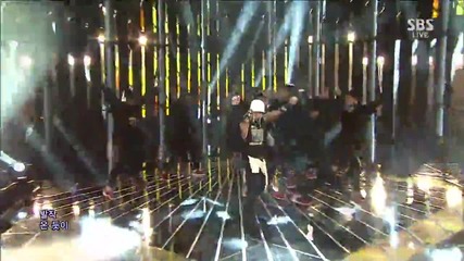 131117 Taeyang ( Big Bang ) - Ringa Linga @ Inkigayo