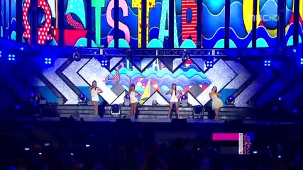 Sistar - Loving U @ Music Core (18.08.2012)