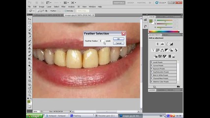 Kak da izbelim zubi s Photoshop