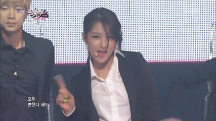 130517 4minute - Wild Eyes + Perfect Man @ Music Bank