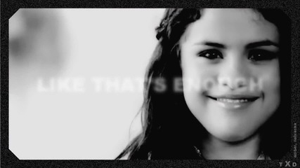 Selena Gomez _ Wish You Were Here { Support Video }