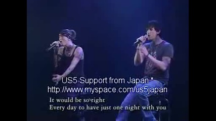 Us5 - One Night With You[live]