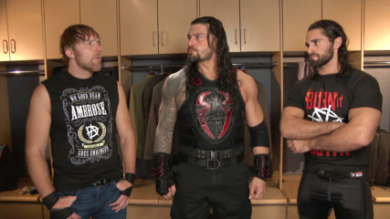 Former members of The Shield convene backstage: Raw, Oct. 2, 2017