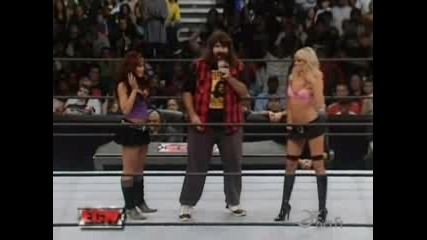 Kelly Melina & Mick Foley