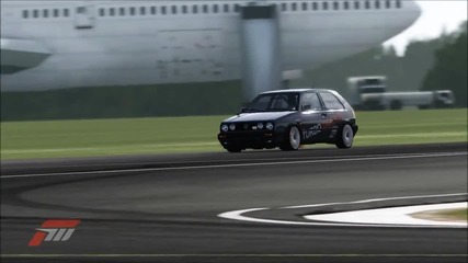 Turbo-gockel @ Forza Motorsport 4 (test Gear with Vw Golf Mk2 Gti Vr6t)