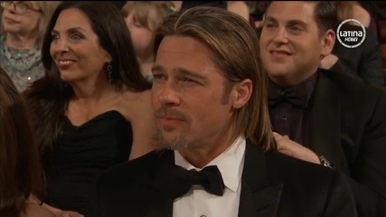 (hd) Brad Pitt - Oscar 2012 (1_2)