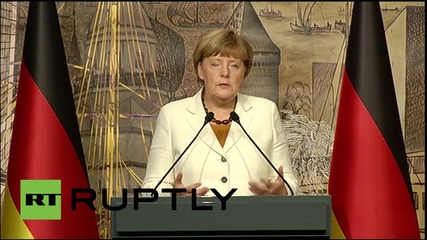 Turkey: Germany is on Turkish side in refugee crisis - Merkel