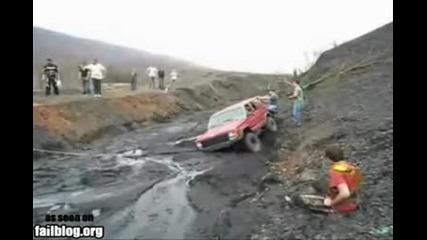 какво стана с джипа?? fail