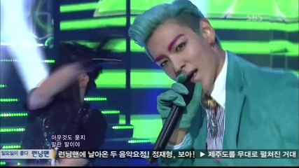 Bigbang - Bad Boy + Fantastic Baby @ Sbs Inkigayo 01.04.12
