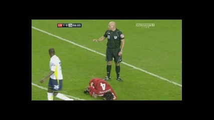 Liverpool vs Tottenham Hotspur [ 2010 01 20 ] 1 0 Dirk Kuyt