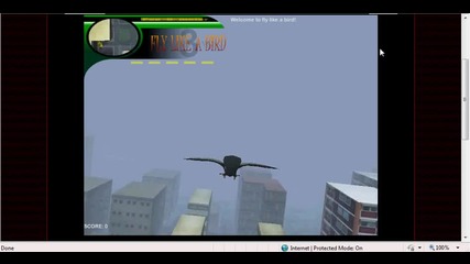 Flylikeabird3 - playing with seagull