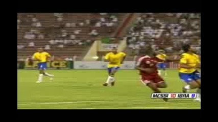 Oman Vs Brazil 0 - 2 All Goals & Highlights (17.11.09) International Friendly 