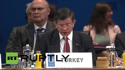 Turkey: Davutoglu states support for Crimean Tartars at NATO meeting