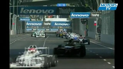 Crash depart Afos Formule Bmw Singapour 