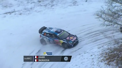 Rallye Monte - Carlo 2015- Stages 11-12 ( Crash O. Tanak #6 )