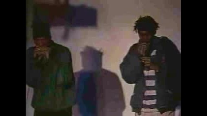 Rza And Ol Dirty Bastard At Tallent Show