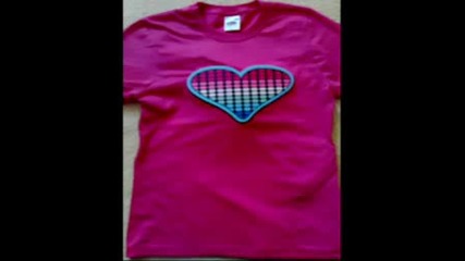 Подари и за Св. Валентин - тениска сърце еквалайзер! 