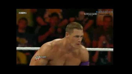 Randy Orton vs John Cena ( Tables Match ) - Raw 13.09.2010 