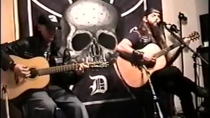 Black Label Society Perform stillborn (acoustic Version)