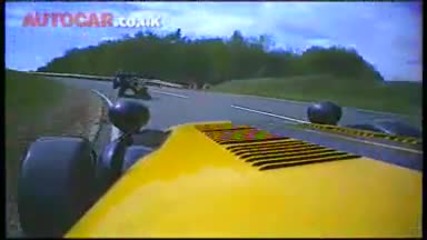 Caterham R500 vs Ducati by autocar.co.uk 