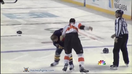 Здрав бои между хокеисти !