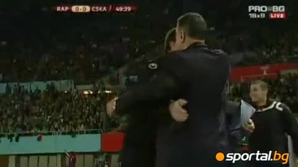 Rapid Wien 1 - 2 Pfc Cska Sofia
