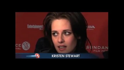 Реакцията на Kristen когато я питат дали е Team Edward и извън екрана 