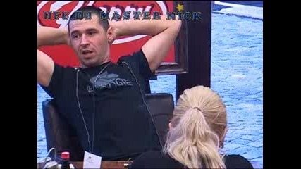 Павлин и Ели обясняват на Сашка какво е хващам къра Big Brother Family 19.04.2010 