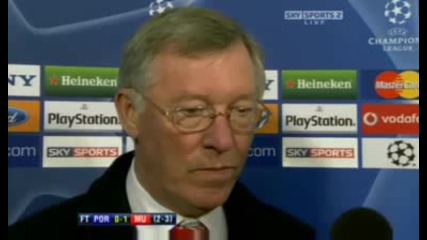 Alex Ferguson Interview - 15.04.09