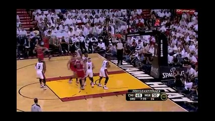 Nba Playoffs 2011 Eastern Conference Final Game 3: Chicago Bulls @ Miami Heat 85 - 96