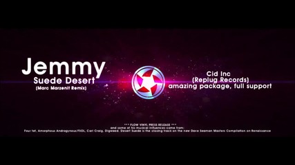 Jemmy - Suede desert - Marc Marzenit Remix - Flow Vinyl