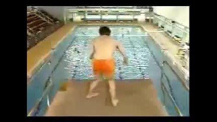 Mr. Bean на басейн.смях 