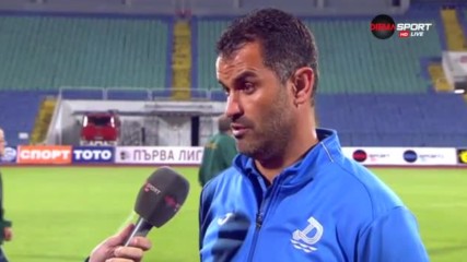 Великов: Ако играем така, няма да имаме проблеми в шампионата