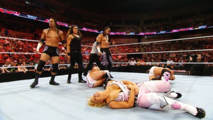 The Usos and Tamina make their shocking debut: Raw, May 24, 2010