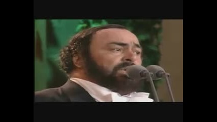 Pavarotti - Non ti Scordar di me (central Park Concert) 