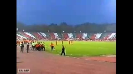 Cska Sofia - Blackburn Rovers - The red fans