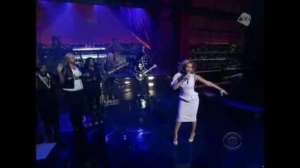 Beyonce Halo Live Letterman 2009